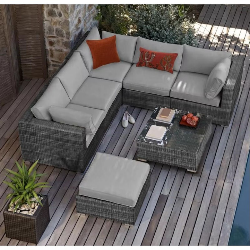 Divano Sezionale da Giardino a - Outdoor Furniture Luxury recensione e prezzo