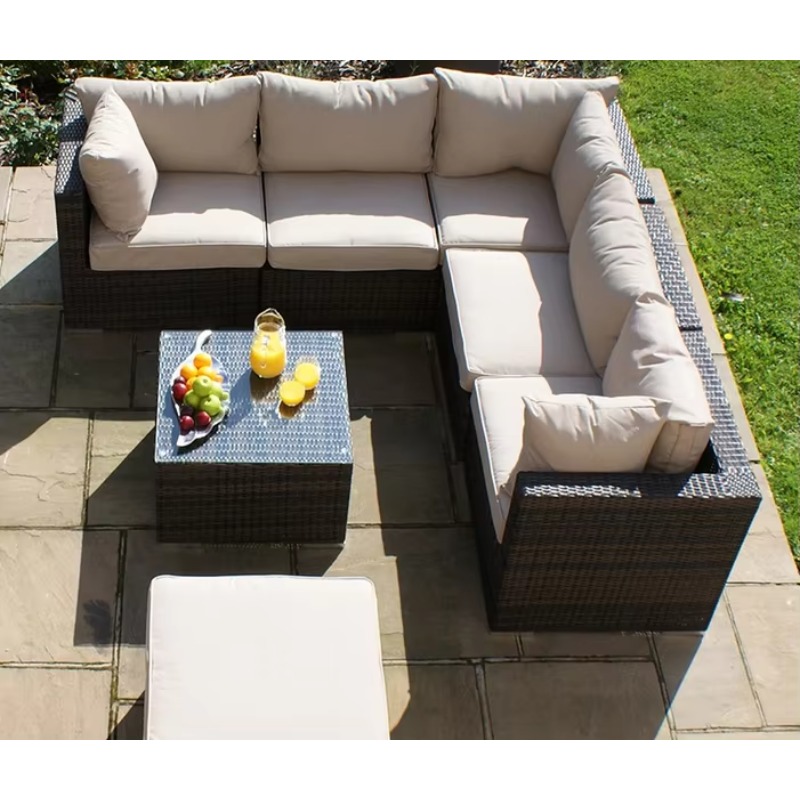 Divano Sezionale da Giardino a - Outdoor Furniture Luxury recensione e prezzo