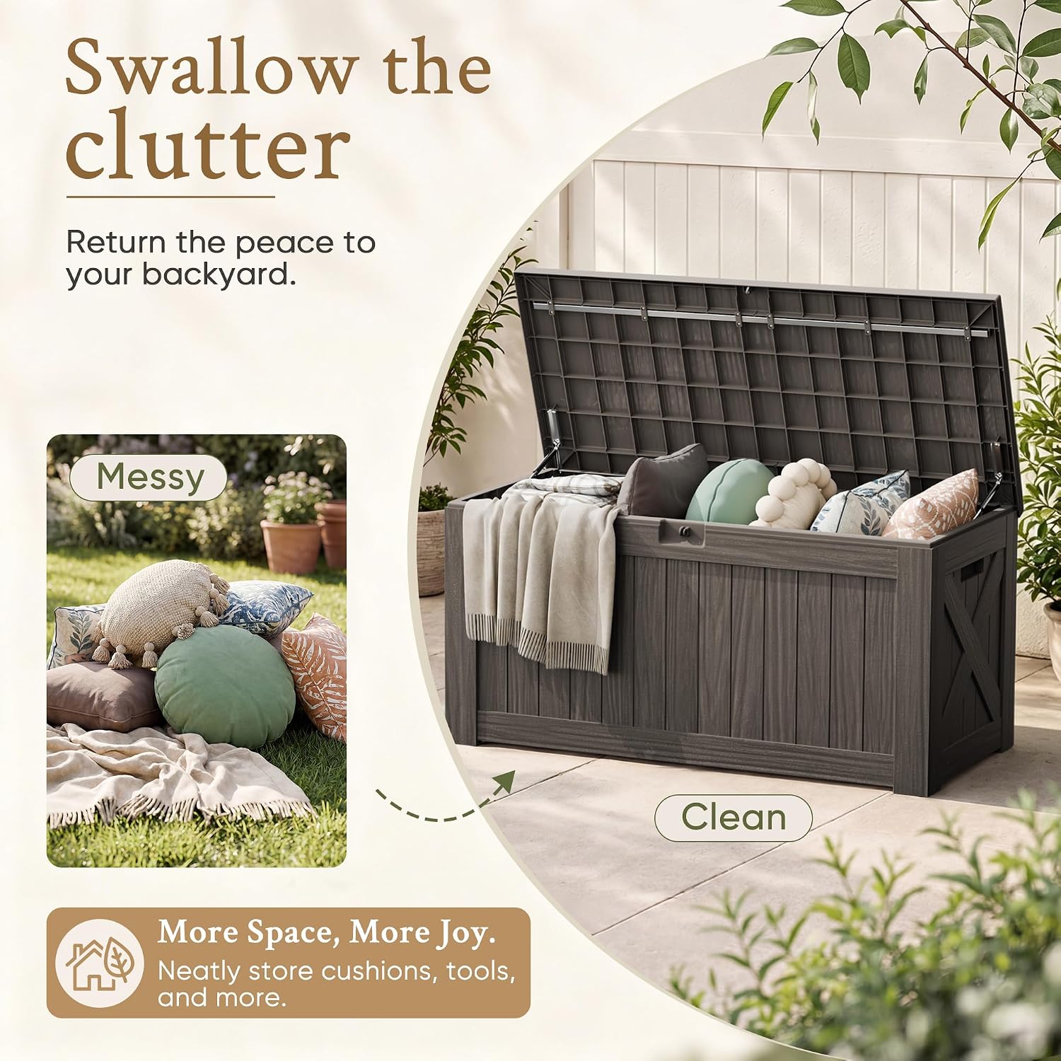 Contenitore da Esterno da 120  - Outdoor Furniture Wood recensione e prezzo